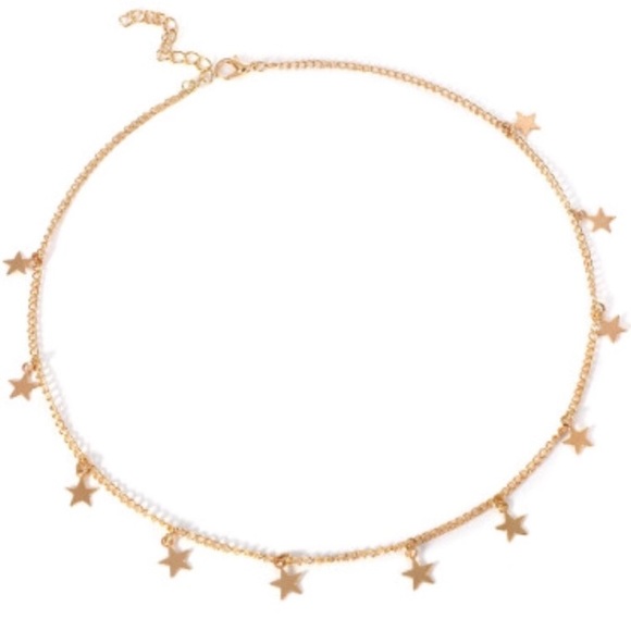 Jewelry - 1 LEFT▪️Gold Star choker.